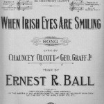 Irish Eyes sheet music 1912