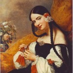 Spanish Lady, as featured in the traditional Irish folk song, by Carl von Steuben