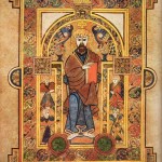 Book of Kells illuminated manuscript of the four Gospels in Latin