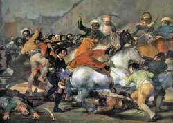 Second of May 1808 Part of Napoleonic Wars Fanscisco Goya 1814