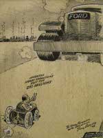 Ferguson took a law suit against Henry Ford