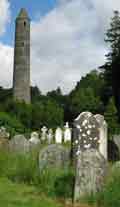 Round Tower at Glendalough, County Wicklow