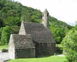 Saint Kevins Church, Glendalough, County Wicklow