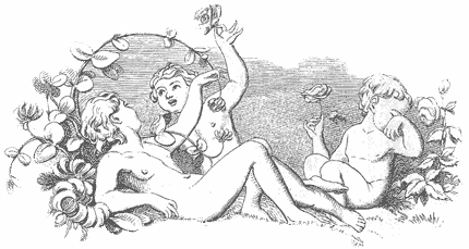 This Life Is All Checkered With Pleasures And Woes  illustration from Moore's Irish Melodies 1846 Edition